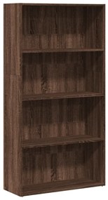 857946 vidaXL Bibliotecă, stejar maro, 80x30x152 cm, lemn prelucrat