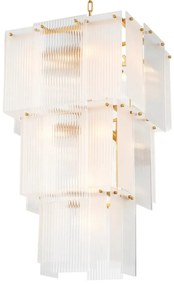Candelabru design LUX, Sticla, Alama Antic, Giardano