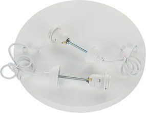 Brilagi - Lampă suspendată pe cablu WABI SABI, 2xE27/40W/230V, Ø 45 cm, alb