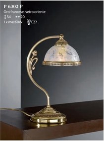 Veioza, Lampa de masa clasica design italian realizata manual 6302