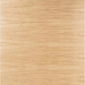 Masa de sufragerie neagra cu blat decor stejar CROSS 180x90