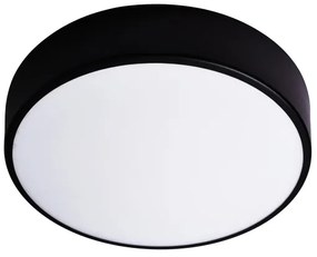 Plafonieră pentru baie CLARE 3xE27/24W/230V d. 40 cm negru IP54 Brilagi