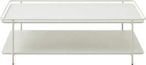 Măsuță de cafea gri deschis din metal 55x110 cm Yuba – Unique Furniture