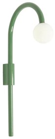 Aplica de perete LED design decorativ Enigma verde