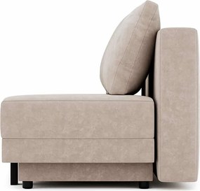 Canapea lemn masiv Extensibila Otto, 210 × 102 × 75 cm