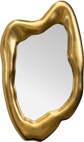 Oglinda de perete decorativa AURA 90cm auriu