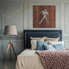 DUBLEZ | Decorațiune din lemn - Zodia Vărsător