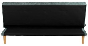 Canapea turcoaz extensibilă cu tapițerie din chenille 178 cm – Ixia