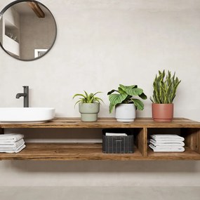 Ghiveci din ceramică făcut manual ø 20 cm Echo – Artevasi