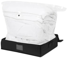 Cutie de depozitare Compactor 3D Black Edition, 145 l, negru