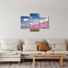 Tablou - Peisaj de primăvară japonez (90x60 cm)