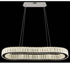 Lustră LED dimabilă pe cablu Globo 67162-58 MUCKY 58W/230V 2700-6000K + telecomandă