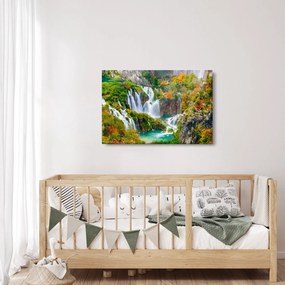 Tablou - Parcul Național Lacurile Plitvice (90x60 cm)