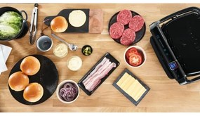 Grătar electric OPTIGRILL ELITE 2000W/230V negru Tefal
