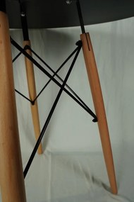 OFERTA Masa de dining neagra OSLO 90x90 II. calitate