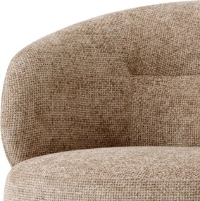 Scaun pivotant design elegant LUX Liberty, Lyssa sand