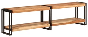 vidaXL Dulap TV, 160x30x40 cm, lemn masiv de acacia