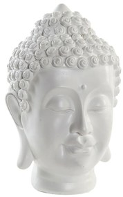 Statueta Buddha alba 20x30 cm