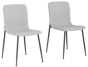 Scaune de dining gri 2 buc. Faye - Støraa
