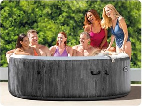 Jacuzzi gonflabil cu hidromasaj și control Wi-Fi 6 osôb