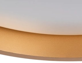 Plafonieră LED Kanlux 37328 SOLN LED/17,5W/230V d. 38 cm alb/auriu