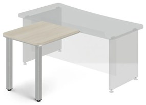Element executiv TopOffice 80 x 70 cm, salcam deschis