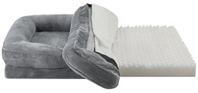 Jusky Pat pentru caini Sheena XL 105 x 82 cm - gri