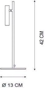 Lampă de masă LED dimabilă PHILON LED/4,5W/230V Lucide 79581/05/30