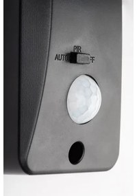 Corp de iluminat LED solar cu senzor VALPOVO LED/2,4W/3,7V IP44 Rabalux 77019