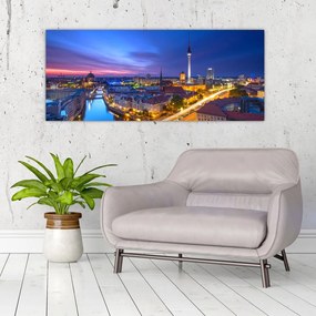 Tablou - Cerul albastru la Berlin (120x50 cm)