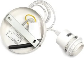 Lustră pe cablu ONLI TITILLA 1xE27/22W/230V mov/alb