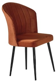 Set de scaune de sufragerie Rubi Orange, 2 buc., 2 buc.