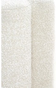 Taburet crem cu tapițerie din stofă bouclé Nalani – Light &amp; Living