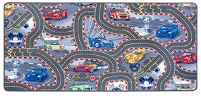 Covor pentru copii Hanse Home Play Race Track, 90x200 cm