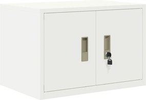 vidaXL Dulap de depozitare Alb 60 x 40 x 40 cm Oțel