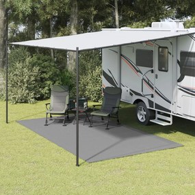 vidaXL Covor pentru cort, antracit, 4,5x2,5 m