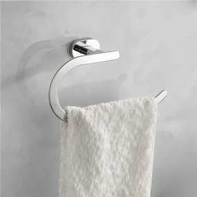 Cuier de baie Ring 110 Til Chrome