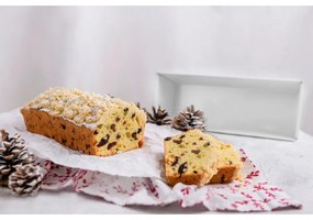 Formă de chec din oțel White Christmas Baking - Dr. Oetker, 35,5 x 12 cm