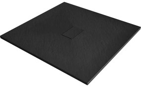 Mexen Hugo cadă pentru duș pătrată SMC 100 x 100 cm, Neagră - 42701010