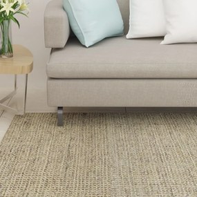 Covor din sisal natural, gri taupe, 66x250 cm Gri taupe, 66 x 250 cm