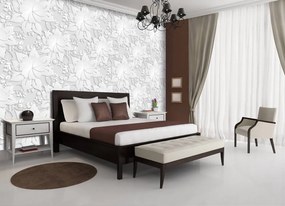 Fototapet - Florile argintii - model (152,5x104 cm)