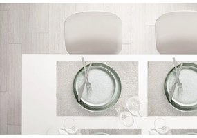 Suport de farfurie Tiseco Home Studio,30 x 45 cm, argintiu