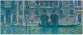 Tablou - Claude Monet, Palazzo da Mula, Venice, reproducere (120x50 cm)