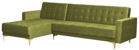 Colțar cu taburete Aberde (verde) (D). 1077288