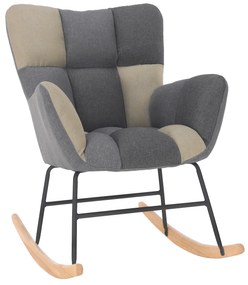 Scaun de design ţesătură bej, KOMODO