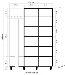 Set mobilier pentru hol Garmanto - Kalune Design