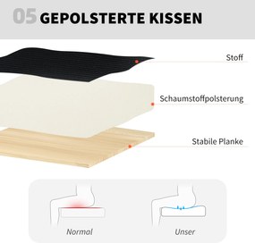 HOMCOM Scaun de birou cu înălțime reglabilă, scaun pentru birou cu inel pentru picioare reglabil, suport lombar, 62 x 59 x 119 cm, negru | Aosom Romania