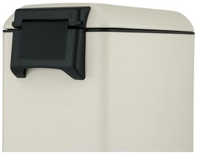 Coș de gunoi crem cu pedală din oțel 12 l Design – Wenko