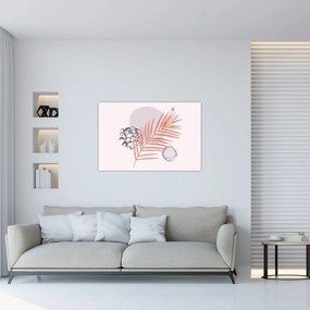 Tablou - Minimalism violet N⁰3 (90x60 cm)