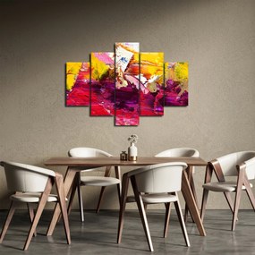 Tablou cu abstracție - pictura (150x105 cm)